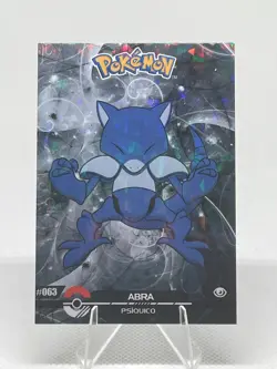 Abra #63 - Cracked Ice Holo - Crystal Dark Black 2025 - Pokemon Card - Image 1
