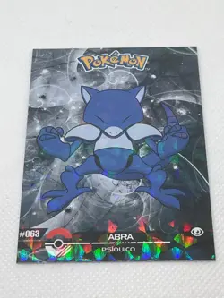 Abra #63 - Cracked Ice Holo - Crystal Dark Black 2025 - Pokemon Card - Image 4