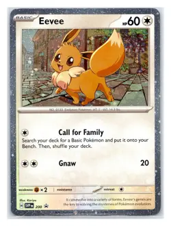 Eevee - 200 (Cosmos Holo) Promo SV: Scarlet & Violet Promo Cards SVP 200 NM - Image 1