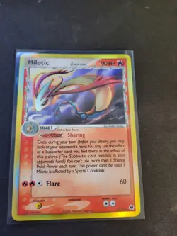 Pokemon TCG Milotic EX Dragon Frontiers Rare Holo Card 5/101 NM Condition - Image 1