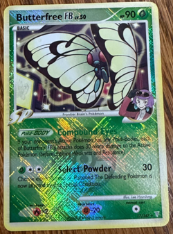 Butterfree FB SP 17/147 Supreme Victors League Reverse Holo Rare Card LP/NM - Image 1