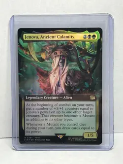 Jenova, Ancient Calamity (Borderless) (FOIL) Final Fantasy Magic (mtg) 0493 - Image 1