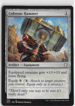 Commander: Adventures in the Forgotten Realms U 202 Colossus Hammer - Image 1