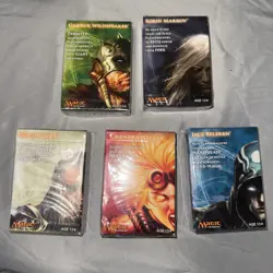 MAGIC THE GATHERING LOT SEALED! EX+ COND! GARRUK, SORIN, GIDEON, CHANDRA, JACE!! - Image 1