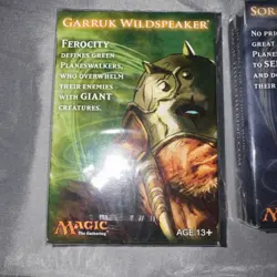 MAGIC THE GATHERING LOT SEALED! EX+ COND! GARRUK, SORIN, GIDEON, CHANDRA, JACE!! - Image 2