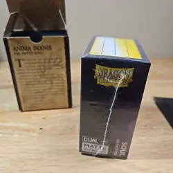 Dual Matte Metallic Soul (Purple) 200 ct Dragon Shield Sleeves Standard Size - Image 4