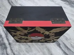 Wooden Deck Box - Personalised Pokemon Trading Card Storage Box Pokemon - Image 4