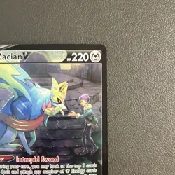 2022 Pokemon Astral Radiance Trainer Gallery Ultra Rare Zacian V TG21/TG30 - NM - Image 4