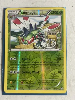 Pokemon - Yanmega - 5/124 - Rare - Reverse Holo - BW - Dragons Exalted - - Image 1