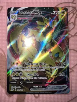 Zeraora VMAX 054/159 Ultra Rare Crown Zenith NM Pokemon TCG - Image 1