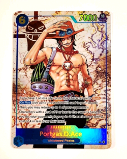 Portgas D. Ace - Alt Art - OP13-119 SEC - Carrying on His Will - One Piece - Image 1