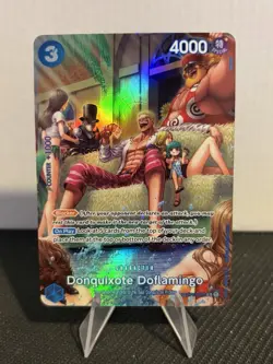 One Piece | (Donquixote Doflamingo) OP01-073 SP English CCG EN Rare TCG Alt Art - Image 1