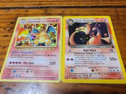 Pokemon Charizard & Dark Charizard Holo Regular Cards 2016 1999-2000 - Image 1
