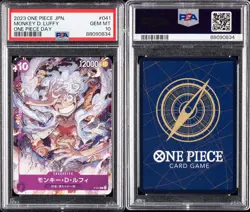 PSA 10 Monkey D. Luffy P-041 Promo One Piece Day 2023 One Piece Card Japanese - Image 3