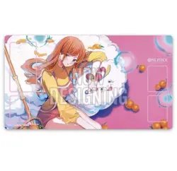 One Piece Card Game Official Playmat Nami Zeus Bandai Card Fest 24-25 [NO PROMO] - Image 1