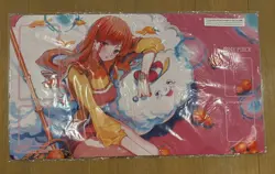 One Piece Card Game Official Playmat Nami Zeus Bandai Card Fest 24-25 [NO PROMO] - Image 4