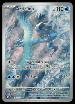 Pokemon Cards Articuno 161/159 Journey Together Illustration Rare - Image 1