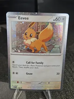 Eevee - Foot SWIRL (Cosmos Holo) Promo SV: Scarlet & Violet Promo Cards SVP 200 - Image 1