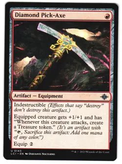 Diamond Pick-Axe 143 The Lost Caverns of Ixalan NM MTG - Image 1