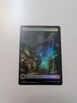 MTG - Forest 0278 (Foil) - Bloomburrow NM/M Condition - Image 1