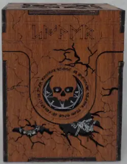 MTG Commander Deck Box 5 COLOR wood acrylic magnets Magic the Gathering - Image 4