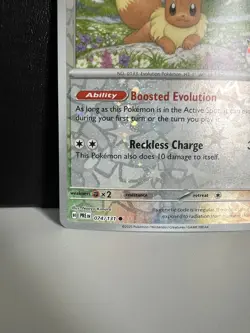 2025 POKEMON DAY STAMP Eevee 074/131 - Pokemon Prismatic Evolutions Promo NM/M - Image 5