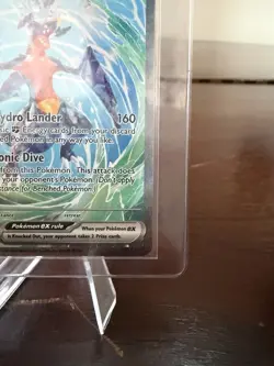 Pokemon Garchomp EX Special Illustration Rare Card #245/182 Sv04: Paradox Rift - Image 4
