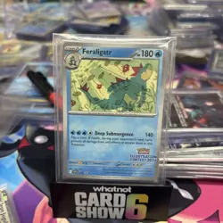 Sealed Pokemon TCG Feraligatr Illustration Contest 2024 Promo Card - Image 1