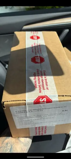 Pokemon Center Brilliant Stars Elite Trainer Box ETB factory Sealed Case of 4 - Image 2