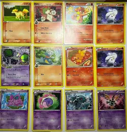 Lot of 40 2011 Pokemon Cards, Red , Purple , Blue , Holo Mixed - Image 1
