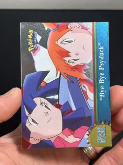 2000 Topps Pokemon TV Series 3 Orange Islands Bye Bye Psyduck Foil #OR8 - Image 1