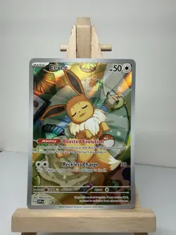 Pokemon TCG Eevee Sv: Scarlet & Violet Promo Holo Promo 50 HP 173 2025 - Image 1