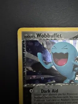 Pokemon TCG Rockets Wobbuffet 47/109 ex Team Rocket Returns Reverse Holo Stamped - Image 4