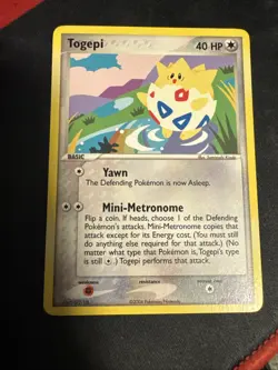 Togepi 50/109 Team Rocket Returns Uncommon 2004 Vintage Pokemon TCG English - Image 1