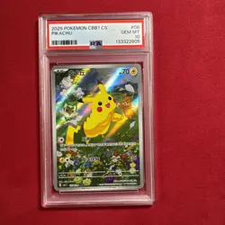 2025 Pokemon CBB1 CS Pikachu PSA 10 - Image 1