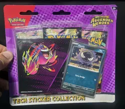 Pokemon TCG Mega Evolution Ascended Heroes Tech Sticker Collection GASTLY - Image 1