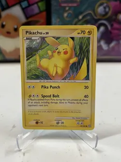 Pokemon TCG Pikachu 70/100 Stormfront Regular LP - Image 1