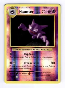 Haunter XY - Evolutions #48 (2016) Uncommon Reverse Holo NM Pokemon - Image 1