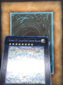 Yugioh Number 107: Galaxy-Eyes Tachyon Dragon LTGY-EN044 Ghost Rare 1st Ed LP - Image 5