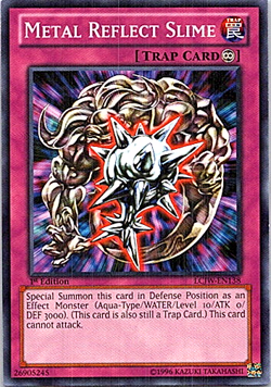 Metal Reflect Slime LCJW-EN138 Yu-Gi-Oh! Light Play 1st Edition - Image 1
