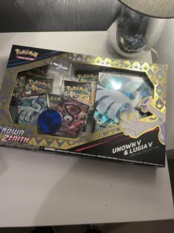 Unown & Lugia V Special Collection Pokemon Card Box Sealed Amazon Exclusive - Image 1
