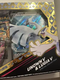 Unown & Lugia V Special Collection Pokemon Card Box Sealed Amazon Exclusive - Image 5