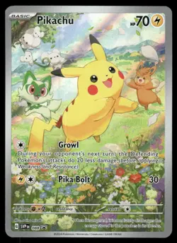 Pokemon Cards Pikachu 088 Scarlet & Violet Promo Holo Promo - Image 1