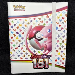 Pokemon TCG Card Game Scarlet And Violet 151 Mew Binder Only - Great Condition - Image 1
