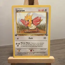 Pokemon Cards: Jungle 1st Edition Common: Spearow 62/64 - Image 1