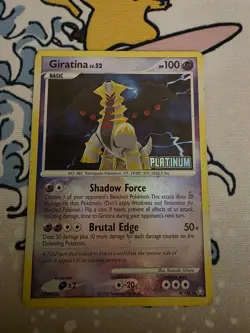 Giratina LV.52 4/146 Reverse Holo Platinum Stamped Pokemon Card - Image 1