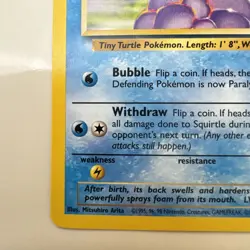 SQUIRTLE - 93/130 - Base Set 2 - Pokemon Card - NM - Image 5