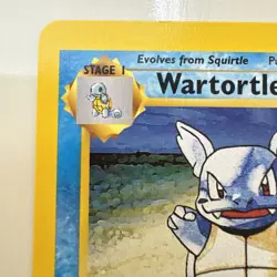 Wartortle 63/130 - Uncommon - Vintage English Base Set 2 Pokemon Card - NM - Image 3