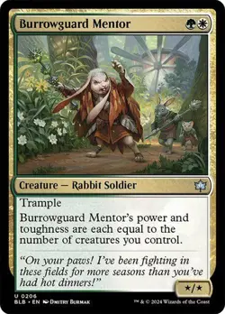 Burrowguard Mentor Bloomburrow MTG Magic - Image 1