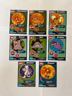 1999 Pokemon PokeTrivia & Mewtwo Strikes Back Movie Card Lot Vintage - Image 1